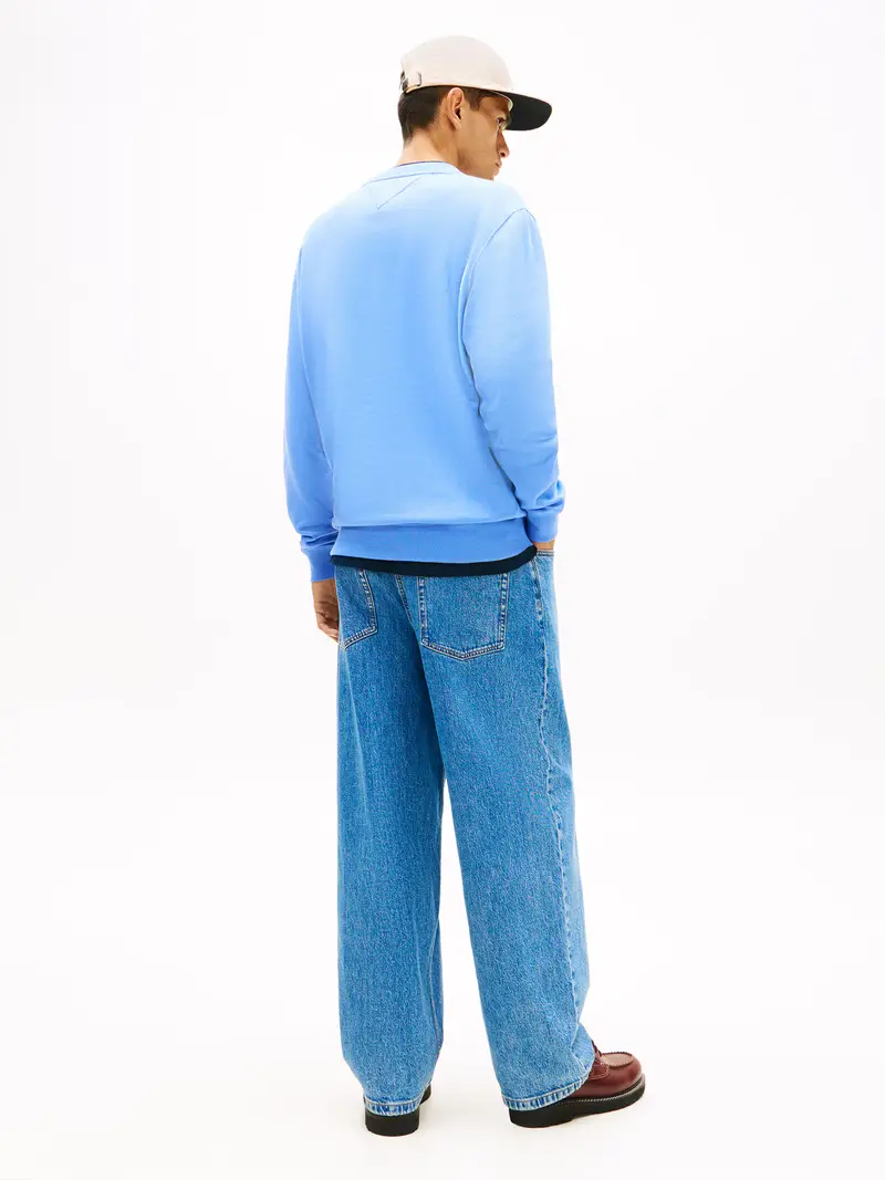 Felpa blu chiaro miniatura 3