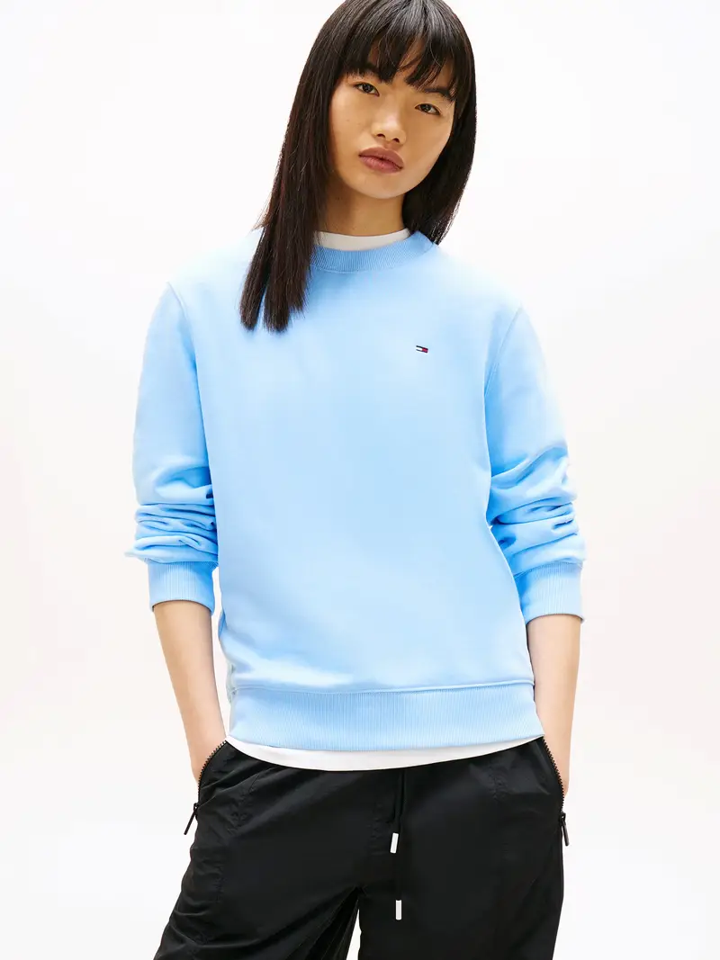 Felpa blu chiaro miniatura 2