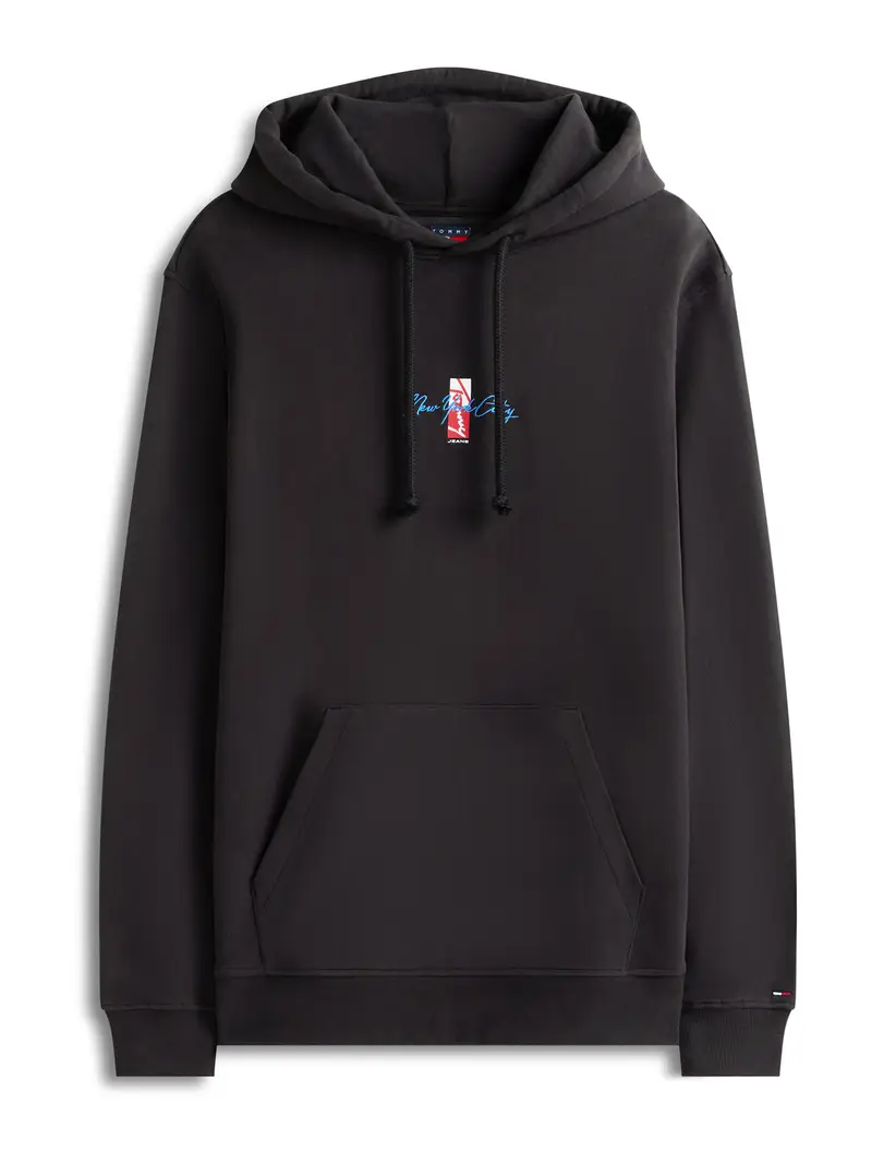 Felpa blu chiaro / rosso / nero / bianco