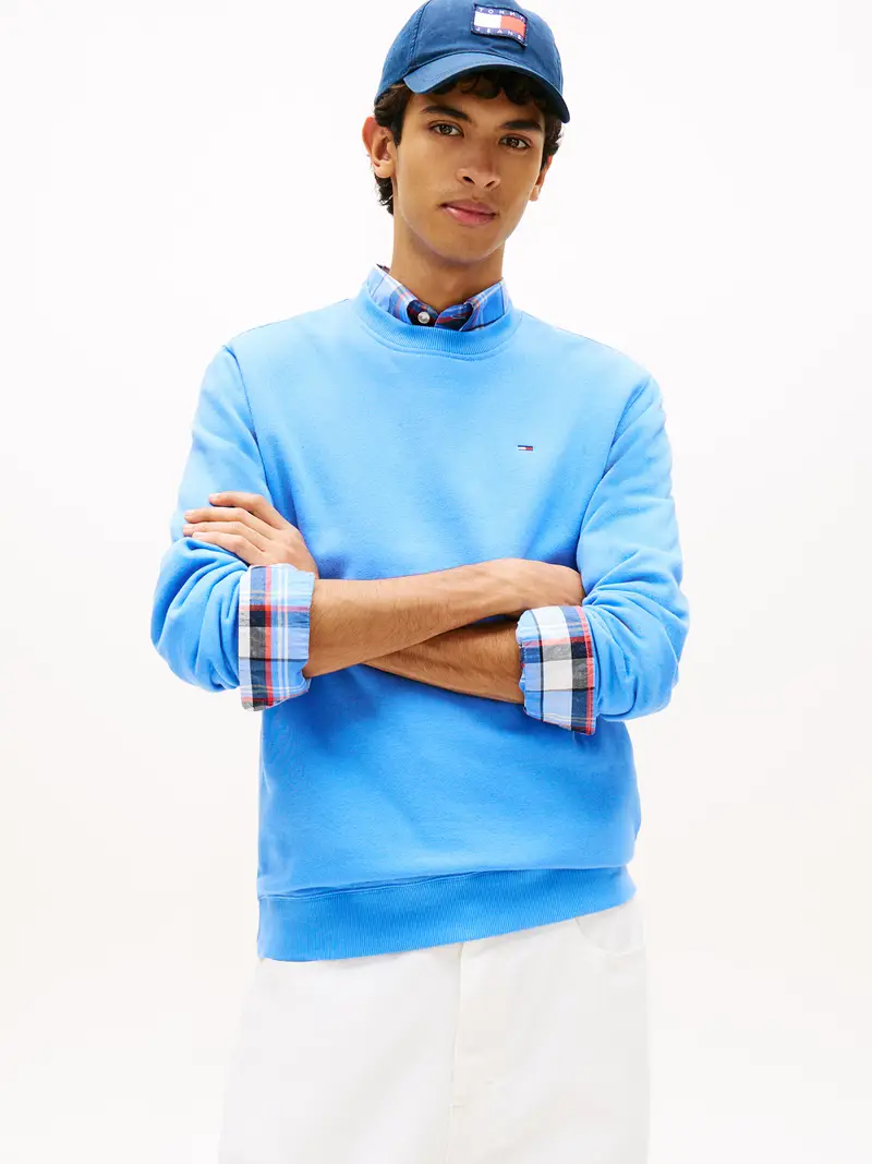 Felpa blu cielo miniatura 2