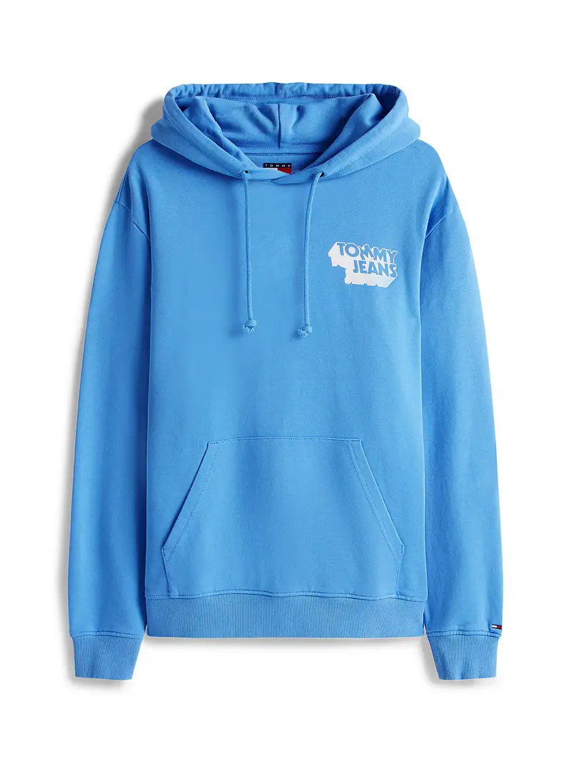 Felpa blu cielo / bianco