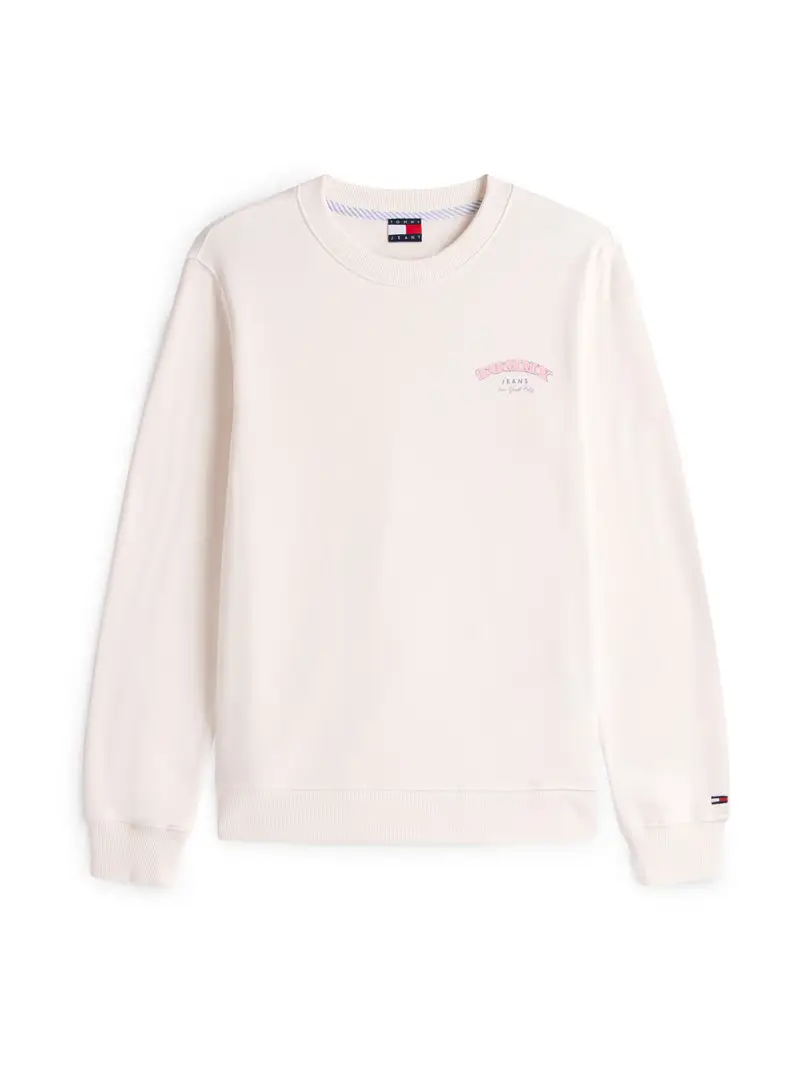 Felpa blu / rosa / bianco