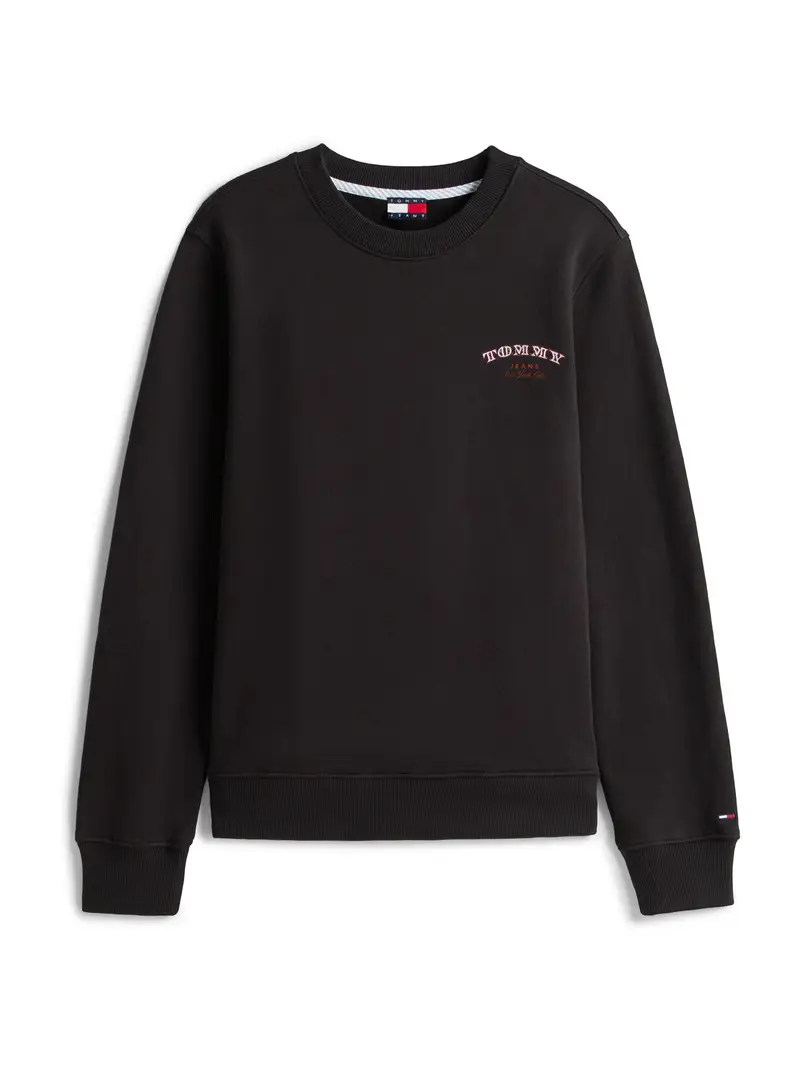 Felpa blu / rosso ruggine / nero / bianco