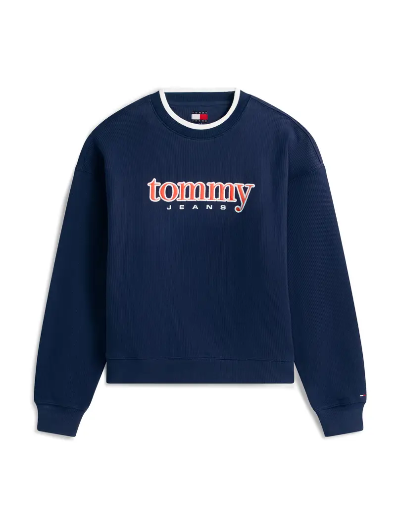 Felpa blu scuro / rosso / bianco