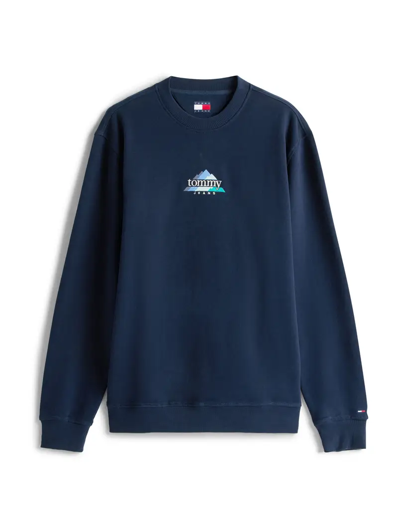 Felpa 'DNA PLAY' navy / acqua / blu chiaro / bianco