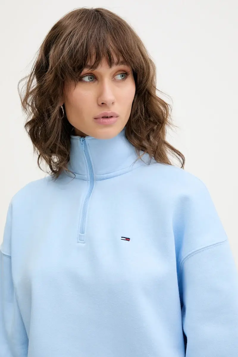 felpa donna colore blu DW0DW20946 miniatura 4