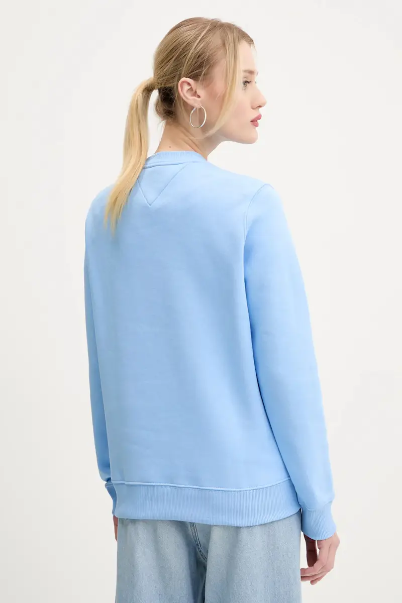 felpa donna colore blu DW0DW21770 miniatura 3