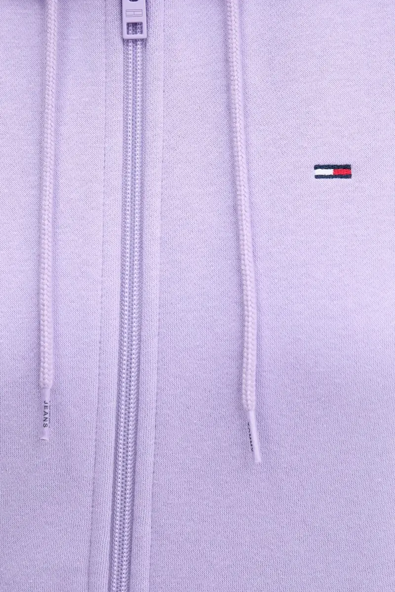 felpa donna colore nero con cappuccio DW0DW19729 Violetto miniatura 5