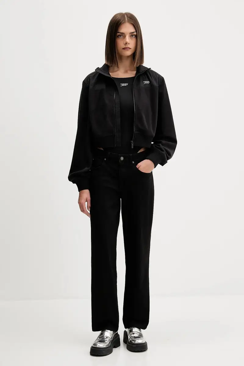 felpa donna colore nero DW0DW21606 miniatura 2