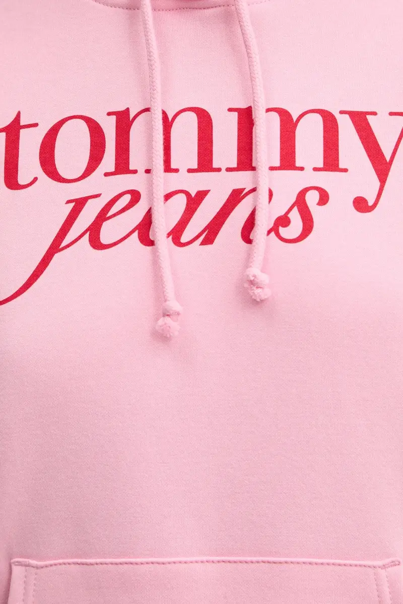 felpa donna colore rosa con cappuccio DW0DW20170 miniatura 5