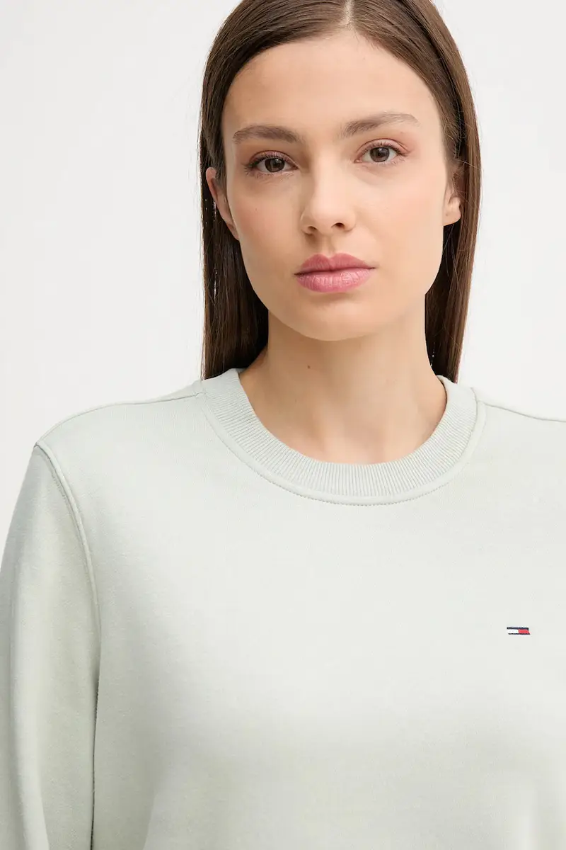 felpa donna colore verde DW0DW19959 miniatura 3