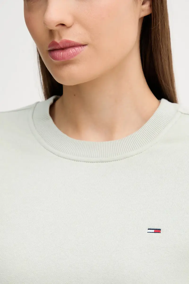 felpa donna colore verde DW0DW19959 miniatura 4