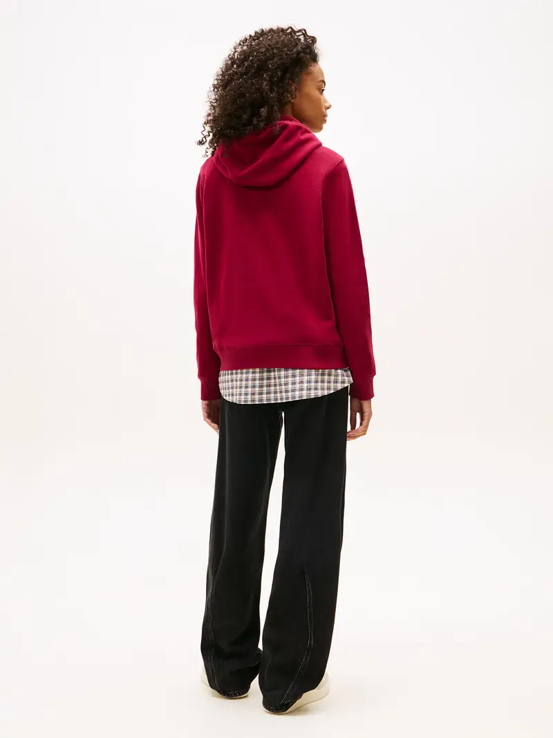 Felpa 'ESS' bacca / bianco miniatura 3