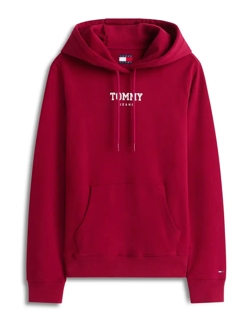 Felpa 'ESS' bacca / bianco