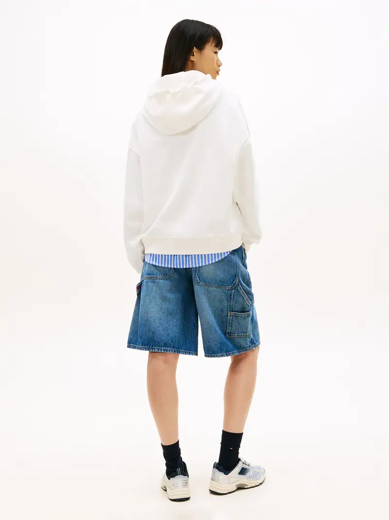 Felpa ESS navy / bianco miniatura 3