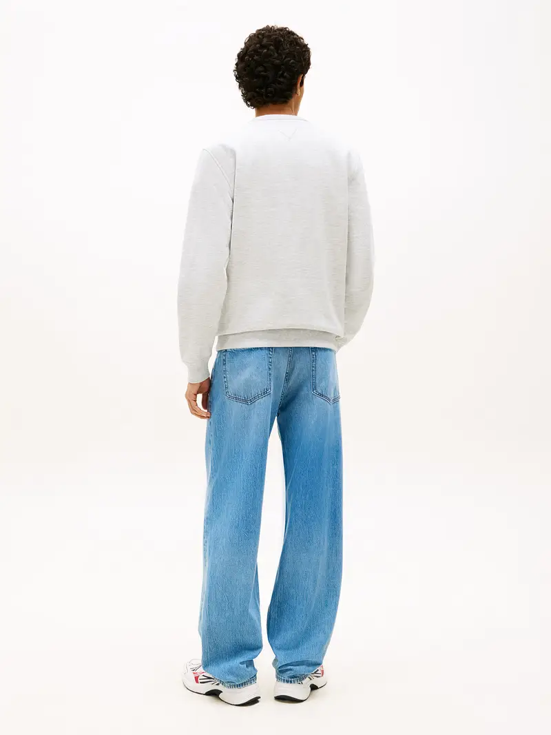 Felpa grigio chiaro miniatura 3