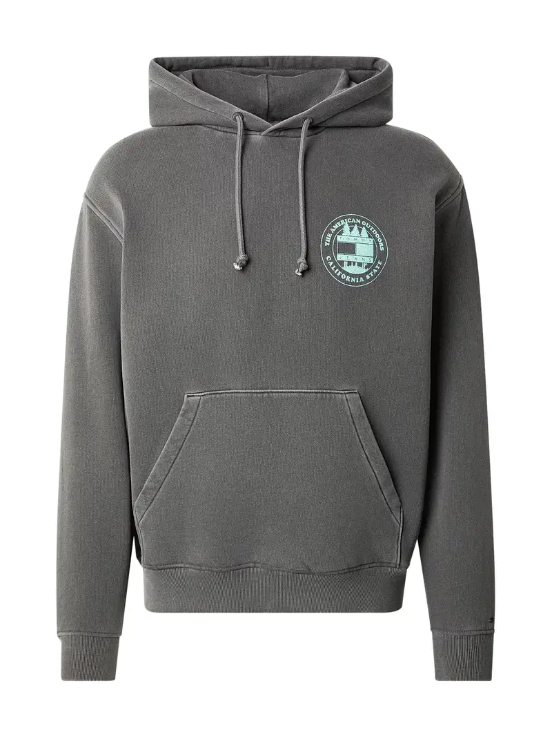 Felpa grigio / menta