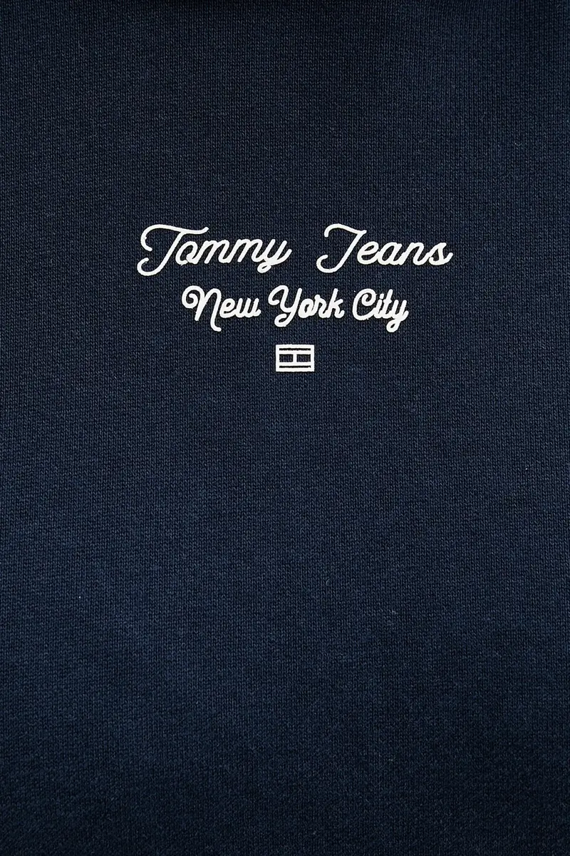 felpa in cotone donna colore blu navy con cappuccio DW0DW22170 miniatura 5