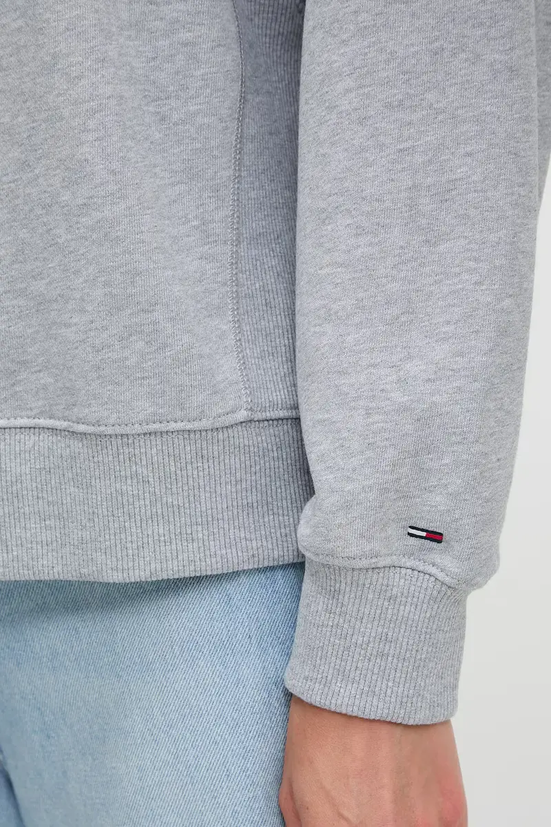 felpa in cotone donna colore grigio DW0DW21202 miniatura 4