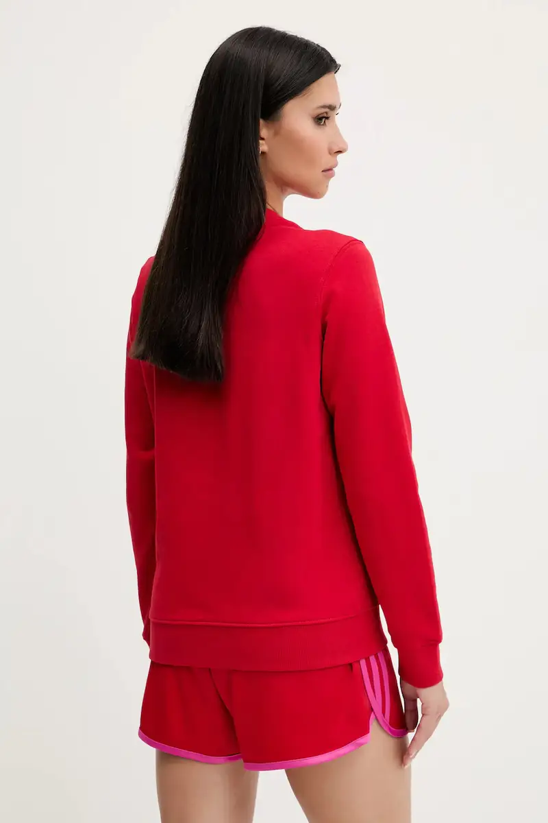 felpa in cotone donna colore rosso DW0DW20942 miniatura 3