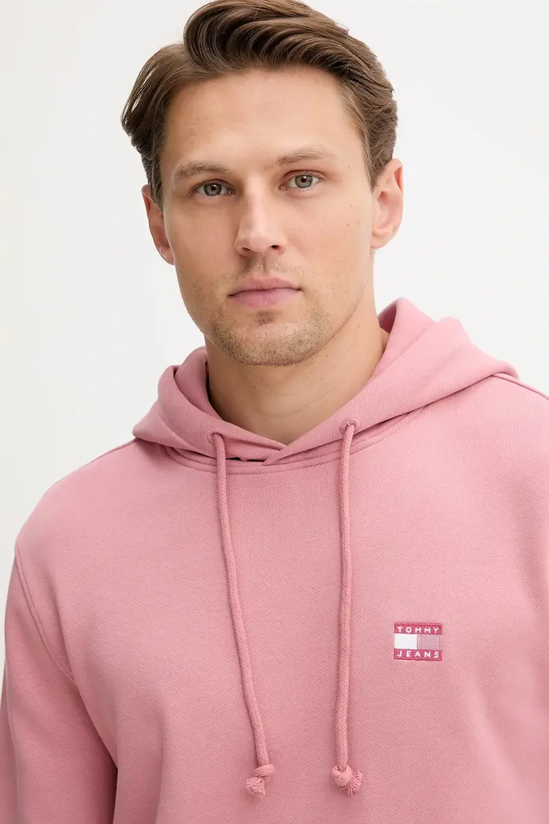 felpa in cotone uomo colore arancione DM0DM20258 miniatura 3