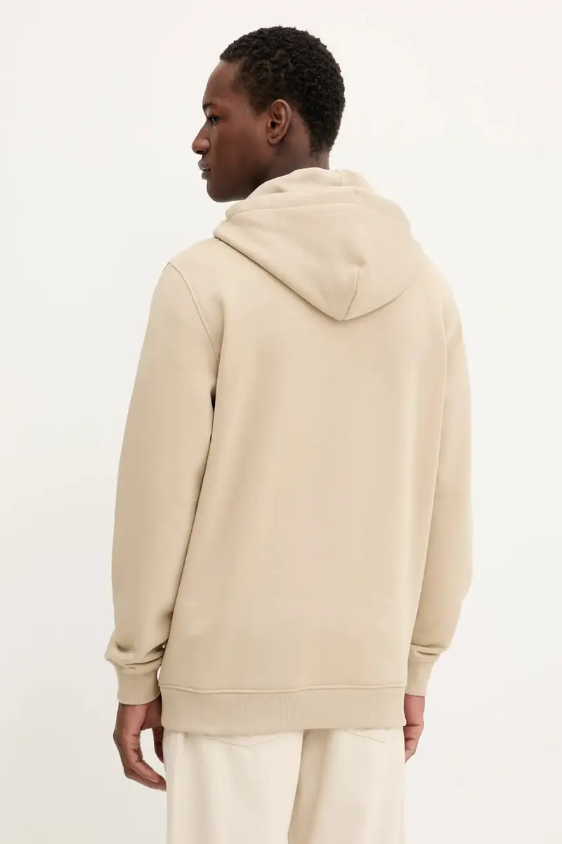 felpa in cotone uomo colore beige con cappuccio DM0DM20258 miniatura 2