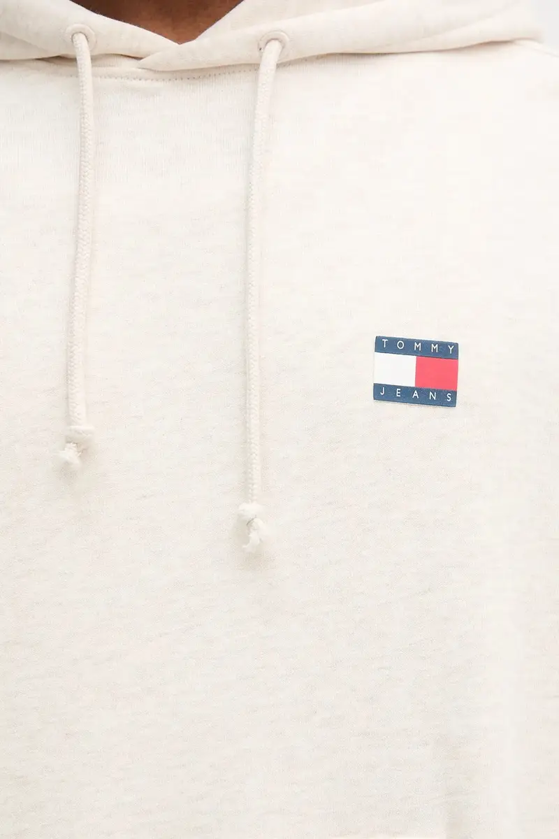 felpa in cotone uomo colore beige con cappuccio DM0DM21834 miniatura 5