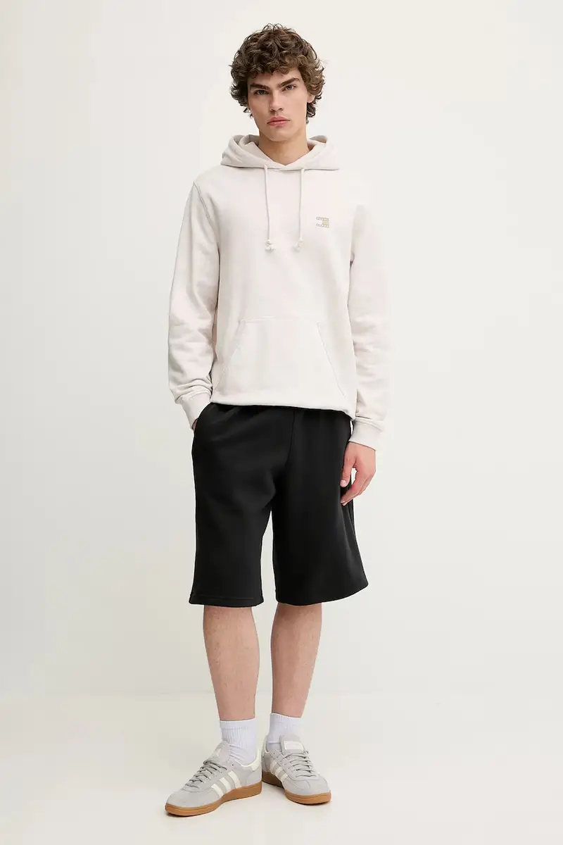 felpa in cotone uomo colore beige con cappuccio DM0DM21922 miniatura 2