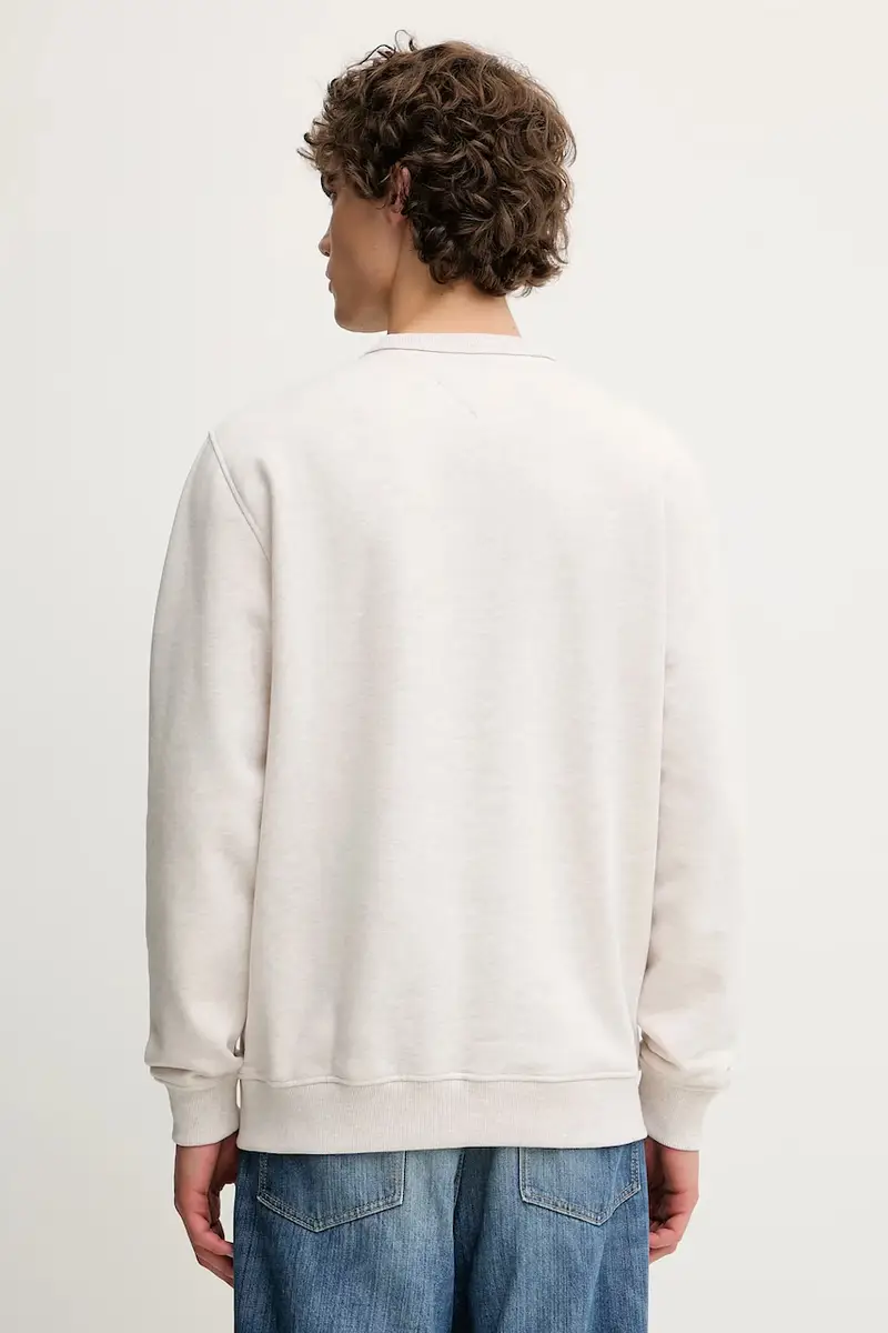 felpa in cotone uomo colore beige DM0DM21921 miniatura 2