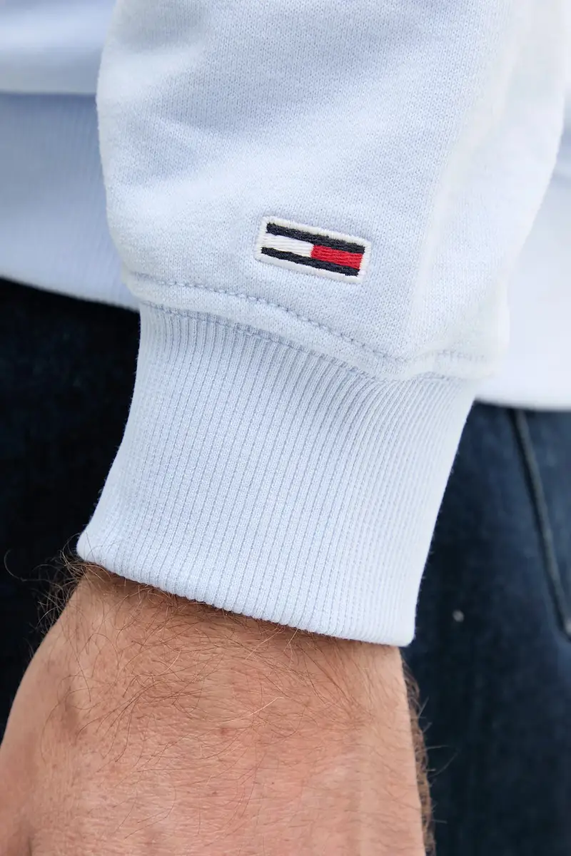 felpa in cotone uomo colore blu con cappuccio DM0DM20847 miniatura 4