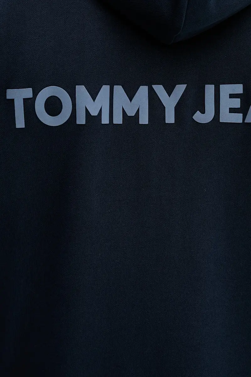 felpa in cotone uomo colore blu navy con cappuccio DM0DM21626 miniatura 5