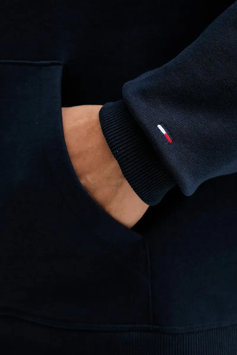 felpa in cotone uomo colore blu navy con cappuccio DM0DM22112 miniatura 4