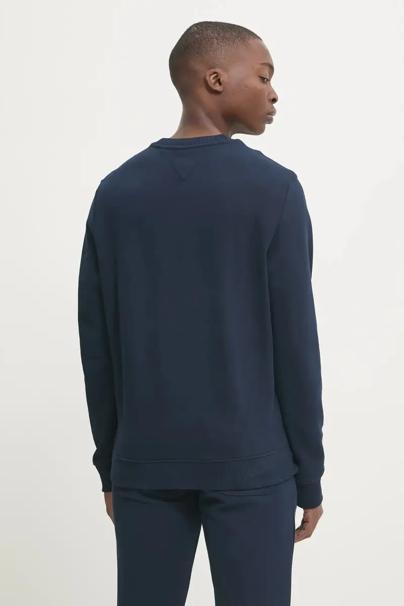 felpa in cotone uomo colore blu navy DM0DM20341 miniatura 3