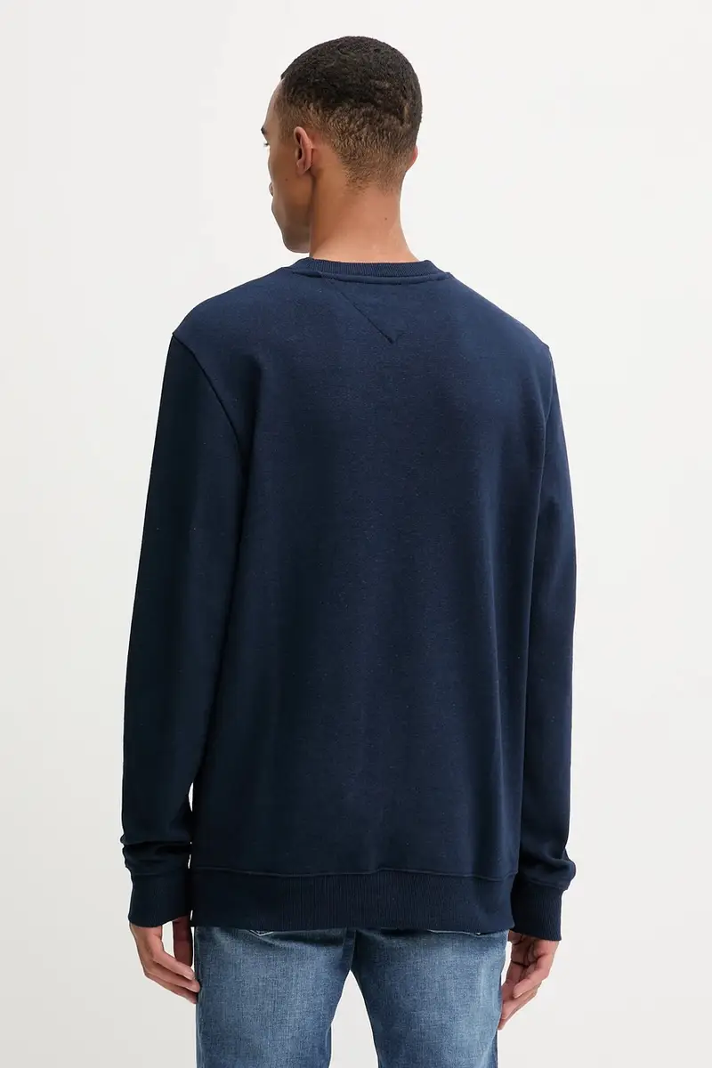 felpa in cotone uomo colore blu navy DM0DM22081 miniatura 3