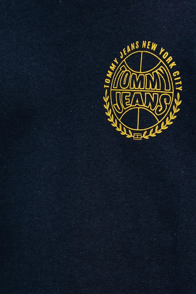 felpa in cotone uomo colore blu navy DM0DM22081 miniatura 5