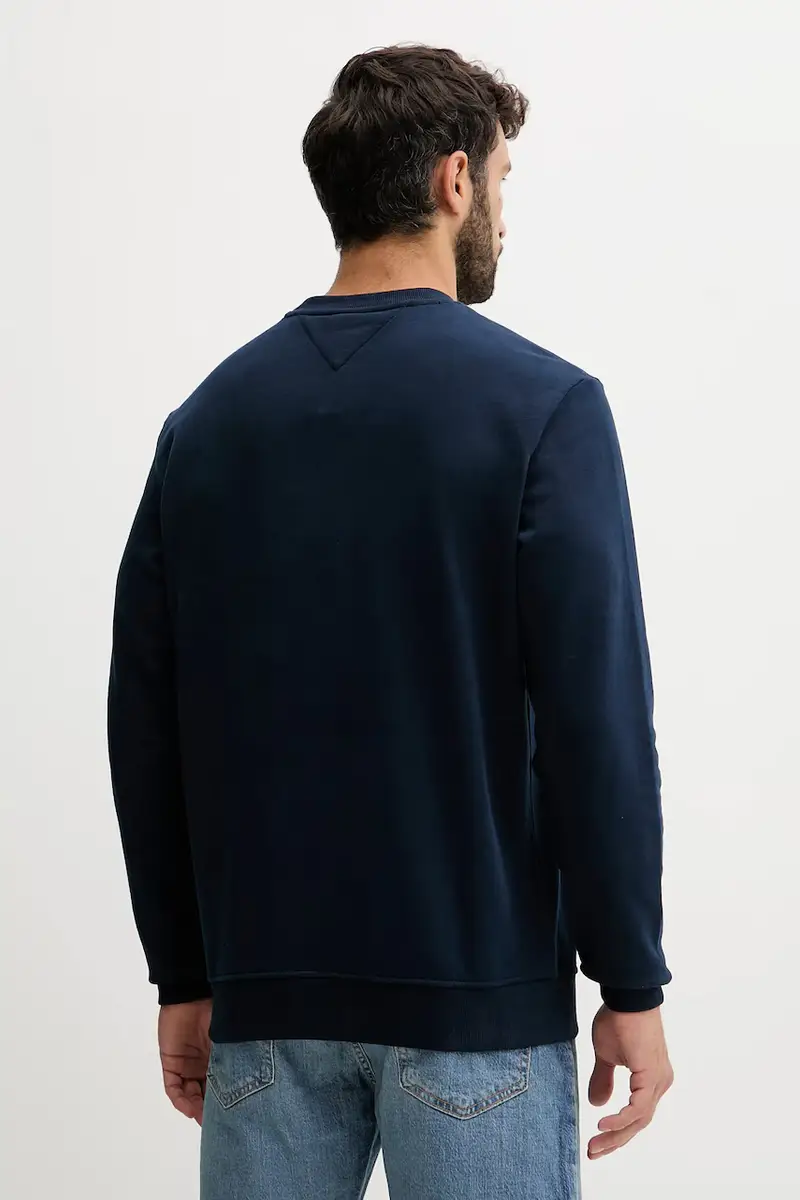 felpa in cotone uomo colore blu navy DM0DM22093 miniatura 2