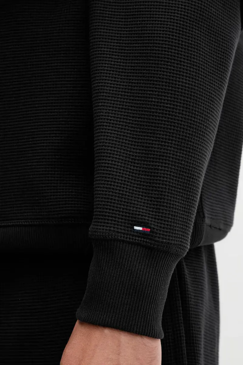 felpa in cotone uomo colore nero DM0DM21622 miniatura 4