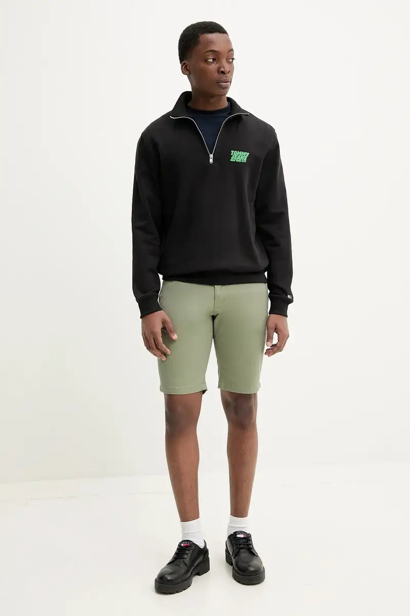 felpa in cotone uomo colore nero DM0DM21865 miniatura 2