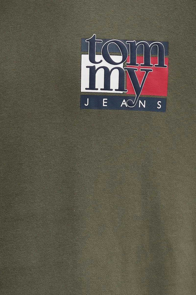 felpa in cotone uomo colore verde DM0DM22093 miniatura 5