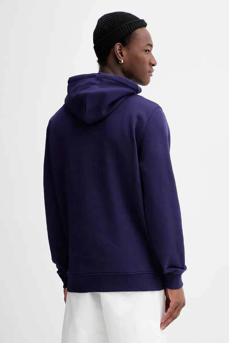 felpa in cotone uomo colore violetto DM0DM20258 miniatura 3