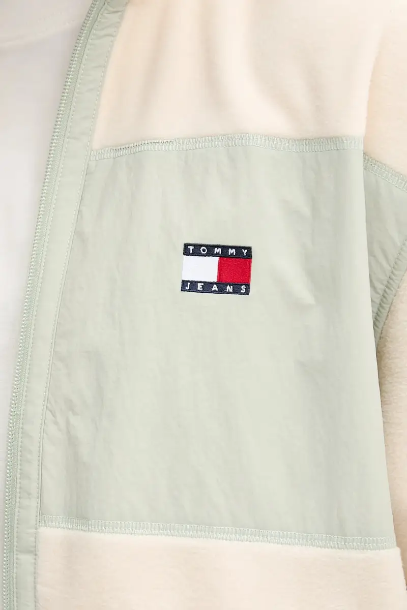 felpa in pile uomo colore beige con applicazione DM0DM21906 miniatura 5