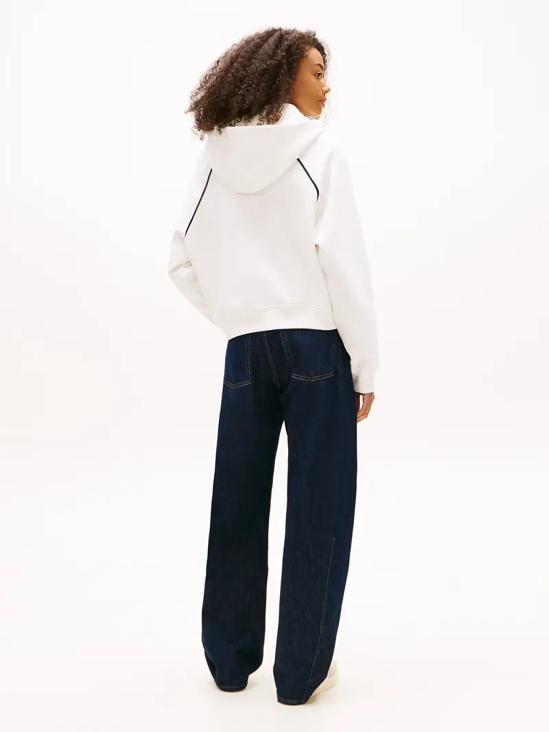 Felpa mirtillo / nero / bianco miniatura 3