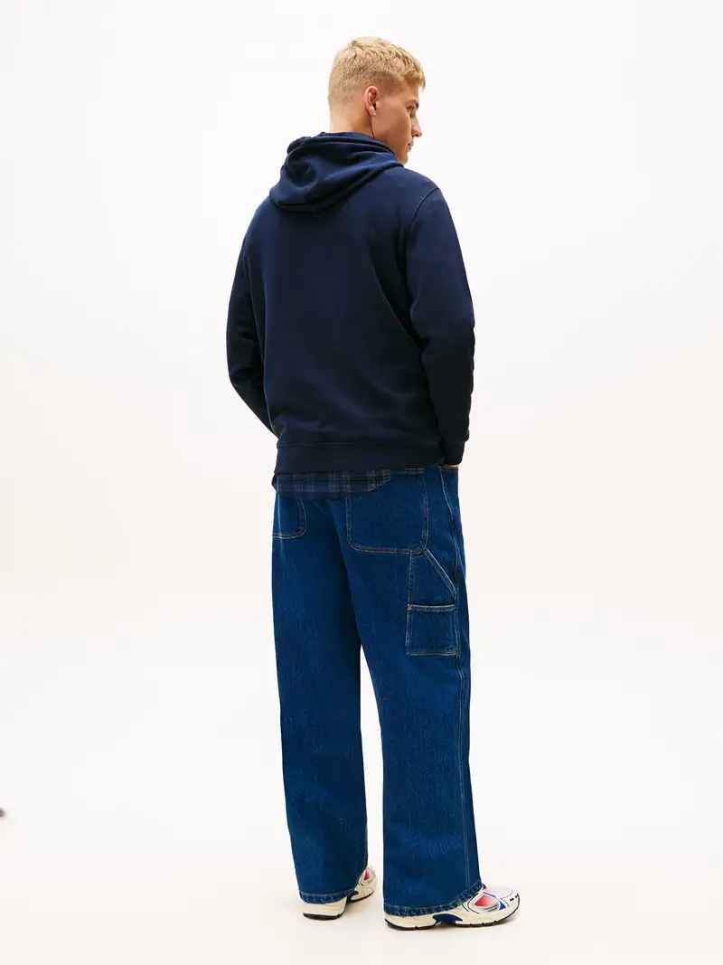 Felpa navy / acqua / lilla / rosso miniatura 3