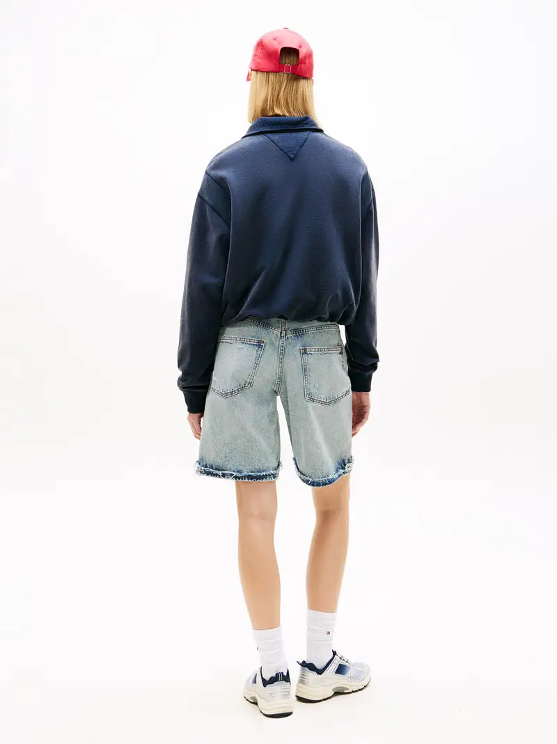 Felpa navy / bianco miniatura 3