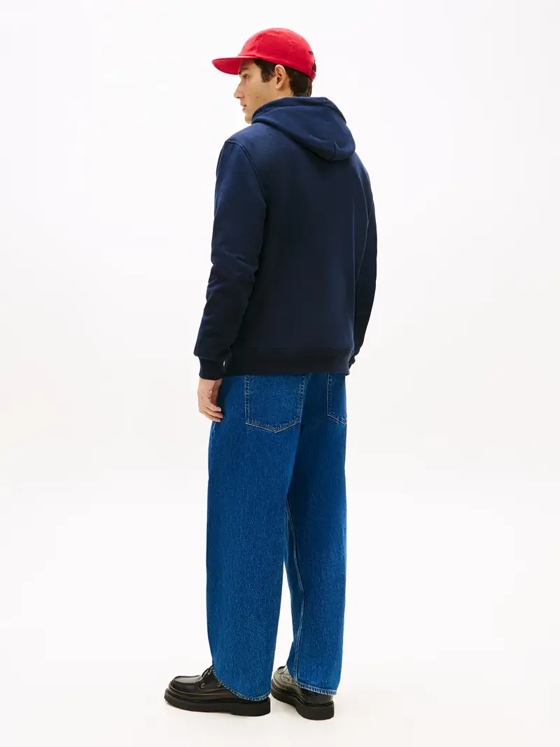 Felpa navy / bianco miniatura 3