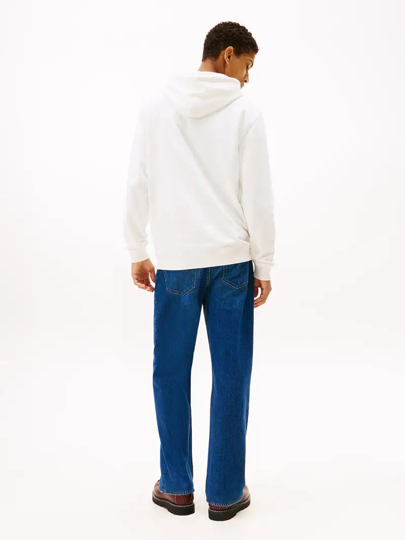 Felpa navy / menta / rosso / bianco miniatura 3