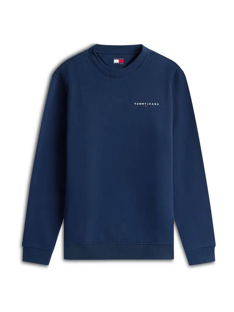 Felpa navy / mirtillo / bianco