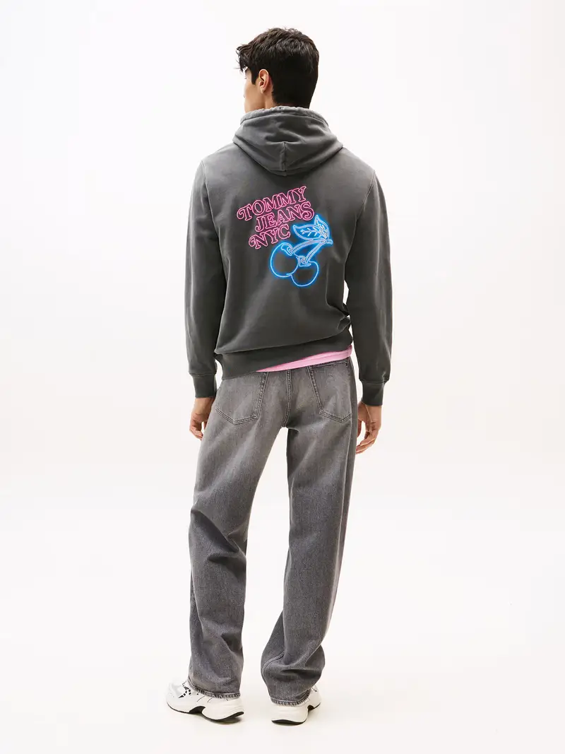 Felpa NOVELTY FAIR azzurro / rosa / nero miniatura 3