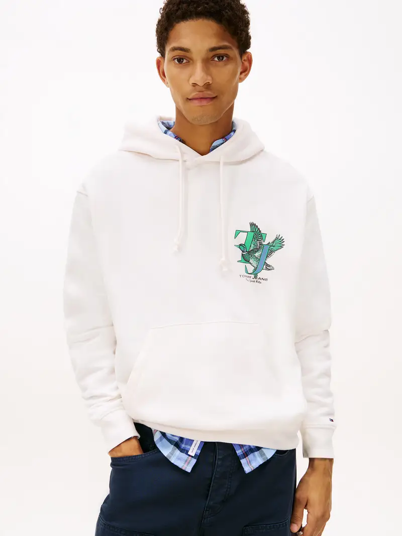 Felpa NOVELTY verde / lilla / nero / bianco miniatura 2