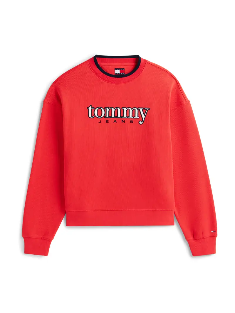 Felpa rosso / nero / bianco